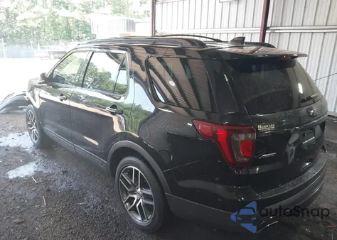 2016 Ford Explorer Sport from USA, damaged, VIN 1FM5K8GT8GGB39126